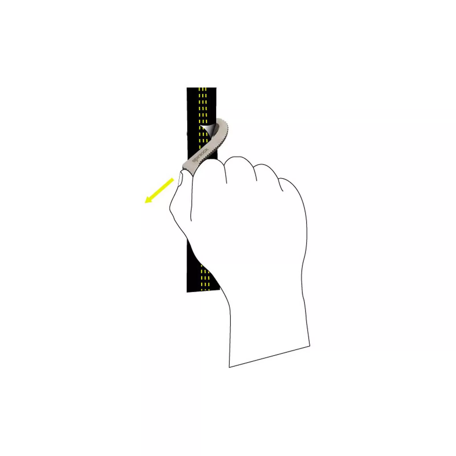 Sicherheitsleinen Messer